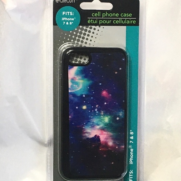 Interstellar mobile phone gel case iPhone 7 & 8 - Picture 1 of 5